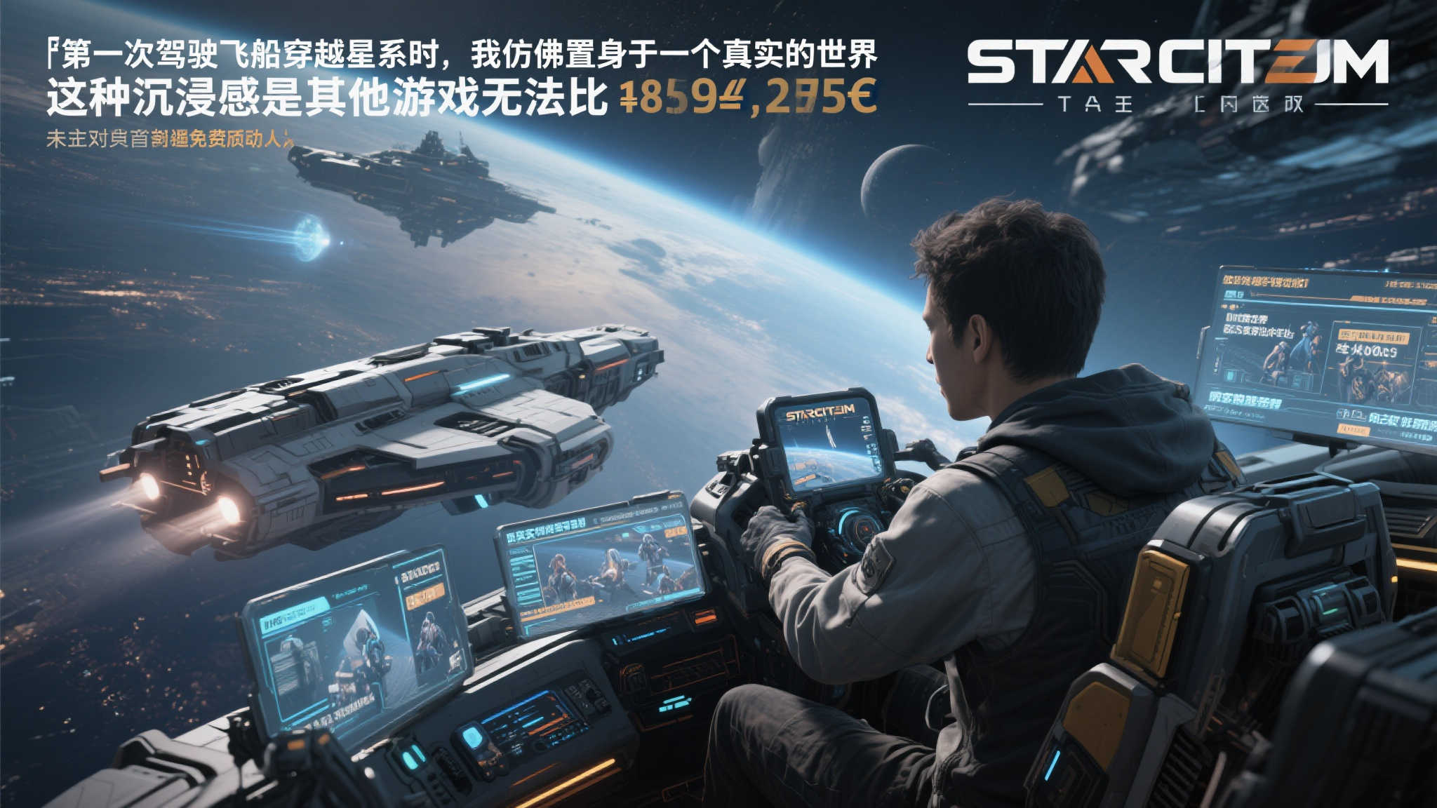 《星际公民》众筹游戏限时免费体验,活动截止5月27日! 为何星际公民如此受关注-案例分享
作为