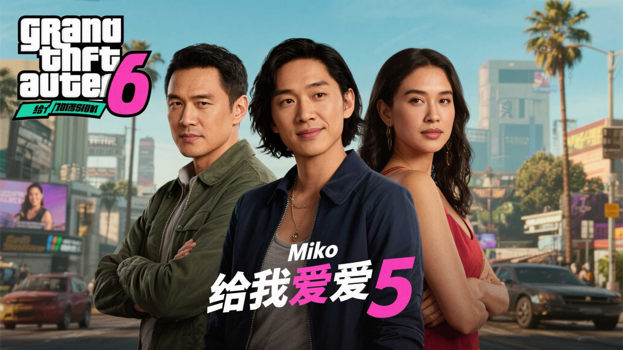 《给她爱5》Miko演员:三人组期待在《GTA6》中客串演出! 《给她爱5》Miko演员:三人组期待在《GTA6》中客串演出!
